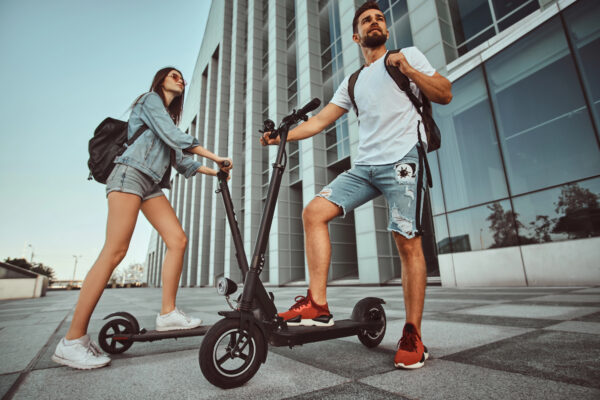 Bicicletta e monopattino